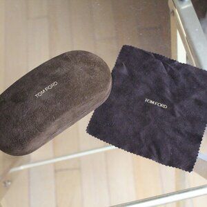 Tom Ford Eyeglasses Sunglasses Brown Velvet Hard Case